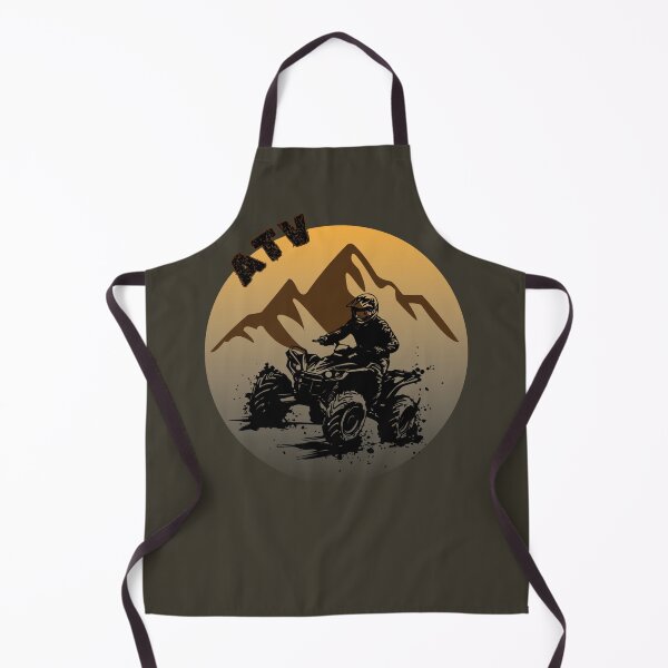 Item preview, ATV off-road mountain ride at sunset designed and sold by Szpaku desart .