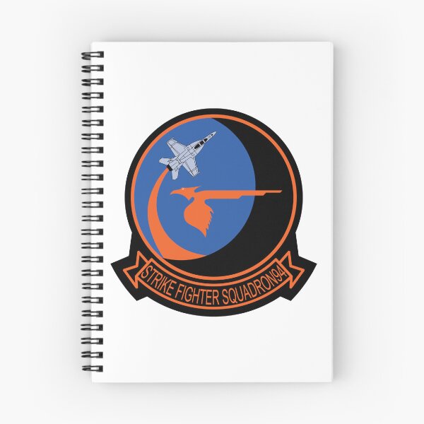 Artikelvorschau, Emblem der Jagdbomberstaffel 94 VFA-94 Shrikes entworfen und verkauft von CharlieDesings.