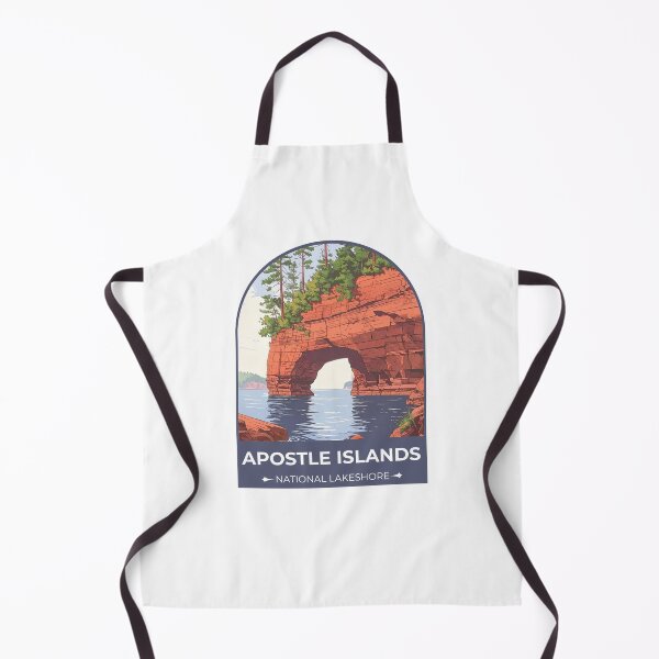 Item preview, Apostle Islands National Lakeshore Sticker designed and sold by TulipaGraphics.