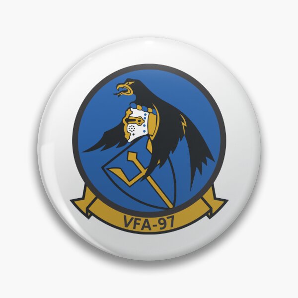 Item preview, VFA-97 Warhawks Strike Fighter Squadron Emblem designed and sold by CharlieDesings.