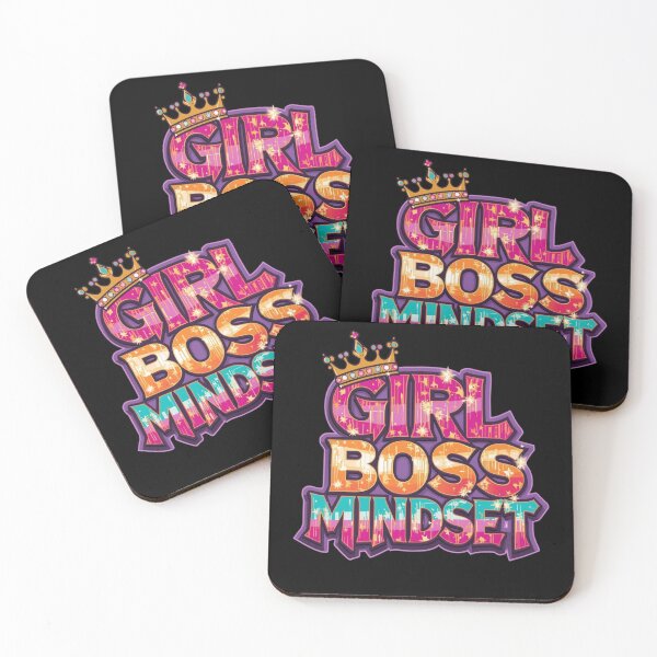Item preview, Girlboss Mindset Multicolored Bling Bling – Slogan: Female Motivation, Ambition, Success & Self-Confidence designed and sold by M.M.A DIGITAL BOUTIQUE.