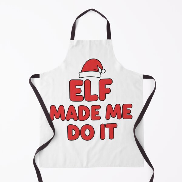Item preview, Elf Made Me Do It – Funny Christmas Elf Humor designed and sold by NovaDoodle Art Studio.