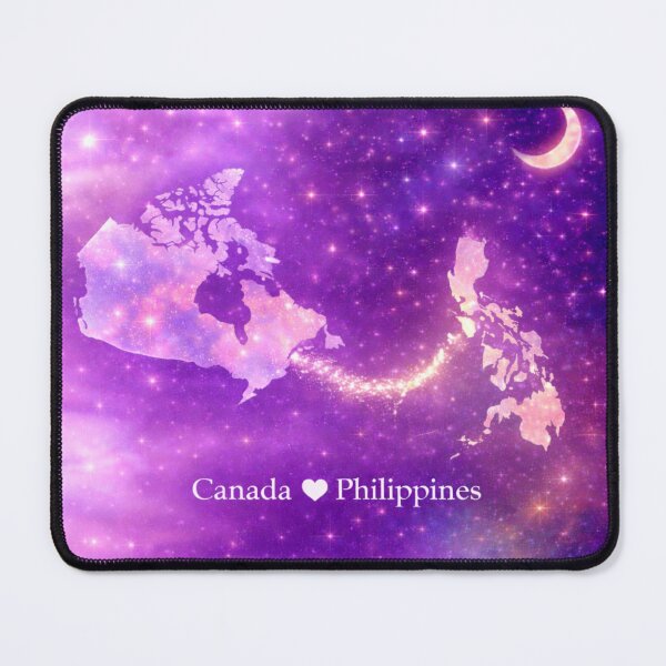 Item preview, Canada Philippines Long Distance Relationship Couple Love Design designed and sold by ArcanePrintsxo.
