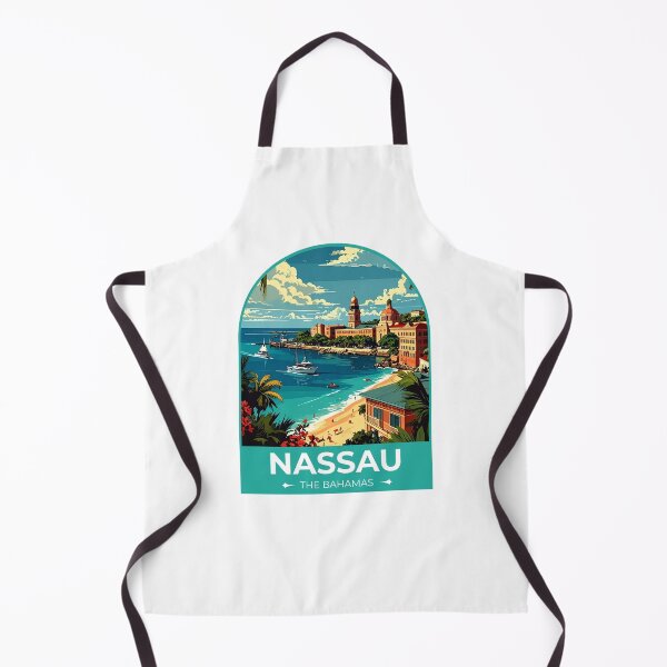 Item preview, Nassau The Bahamas Sticker designed and sold by TulipaGraphics.