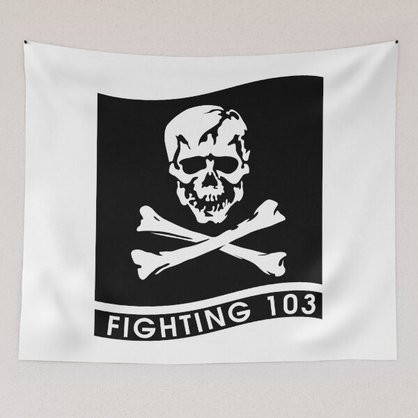 Item preview, VFA-103 Jolly Rogers Strike Fighter Squadron Emblem designed and sold by CharlieDesings.