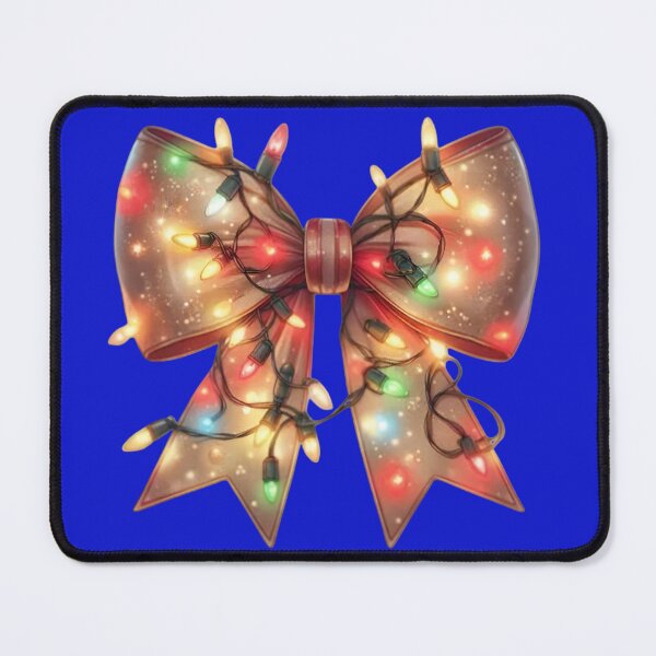 Item preview, Sparkling Christmas Bow with Festive String Lights designed and sold by Studio-DeLuz.