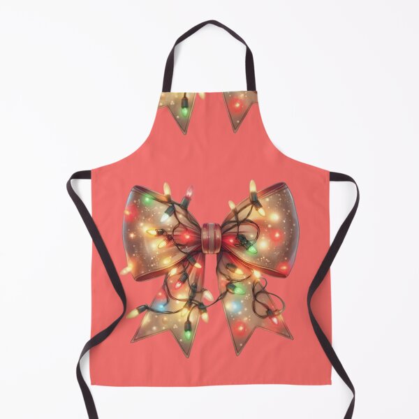 Item preview, Sparkling Christmas Bow with Festive String Lights designed and sold by Studio-DeLuz.