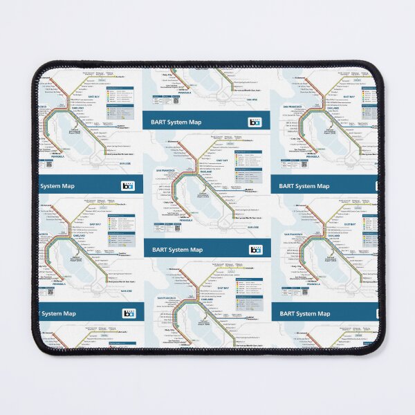 Item preview, BART Map updated designed and sold by PIXEL POP DESIGNS - Beyond the Norm!.