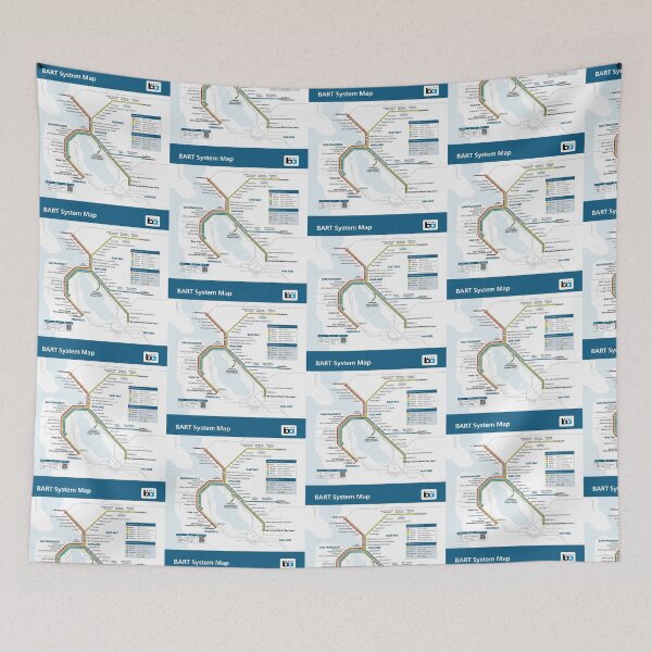 Item preview, BART Map updated designed and sold by PIXEL POP DESIGNS - Beyond the Norm!.