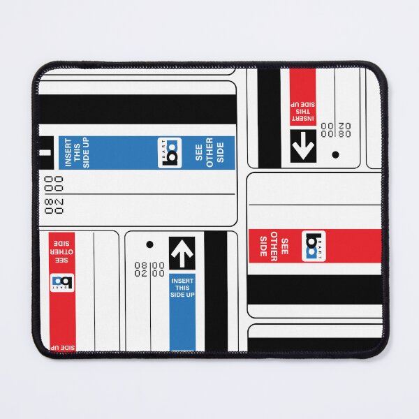 Item preview, Red and Blue Vintage Paper Bart tickets in Pattern designed and sold by PIXEL POP DESIGNS - Beyond the Norm!.