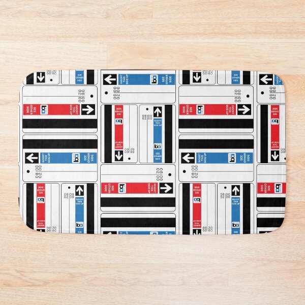 Item preview, Red and Blue Vintage Paper Bart tickets in Pattern designed and sold by PIXEL POP DESIGNS - Beyond the Norm!.