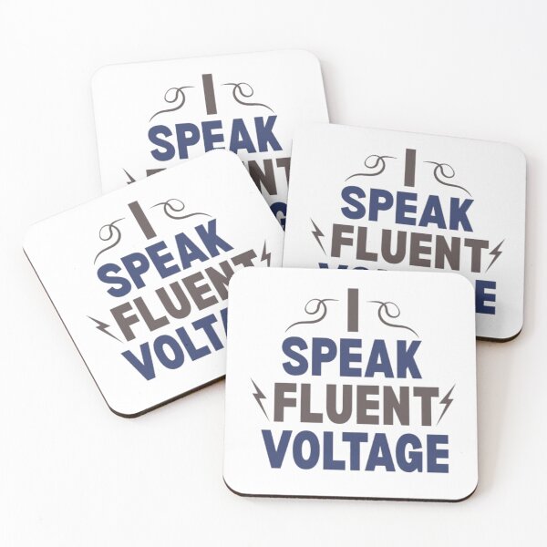 Item preview, I Speak Fluent Voltage – Funny Electrical Engineer Gift designed and sold by chetan786.