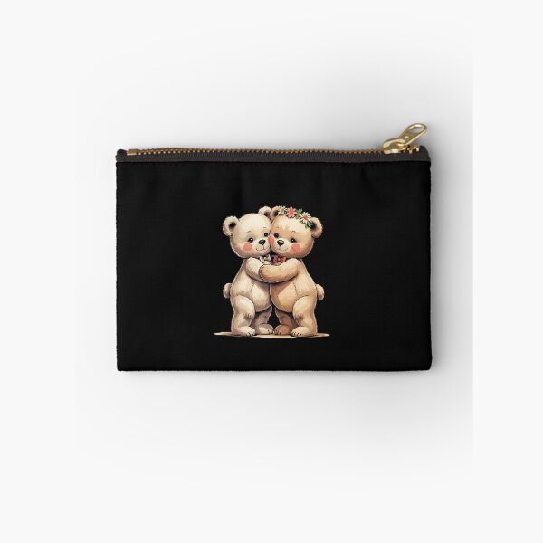 Item preview, Cute Cuddly Bear Couple in Love – Romantic Kawaii Illustration for Valentine's Day Gift designed and sold by M.M.A DIGITAL BOUTIQUE.