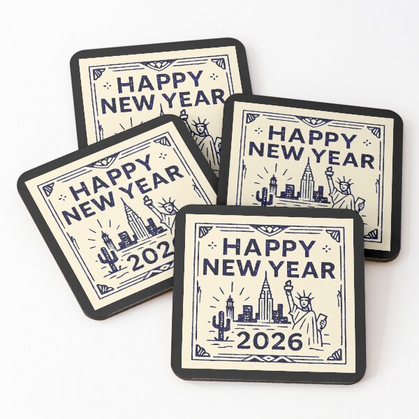 Item preview, Happy new year In New York Style doodle designed and sold by Helios Be. Lavsh.