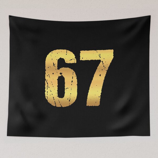 Item preview, 67, Six Seven in Gold designed and sold by Memes N Lore .