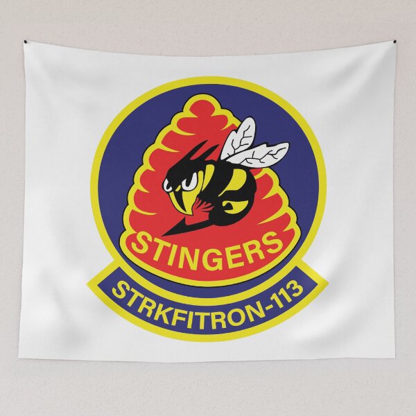 Item preview, VFA-113 Stingers Strike Fighter Squadron Emblem designed and sold by CharlieDesings.