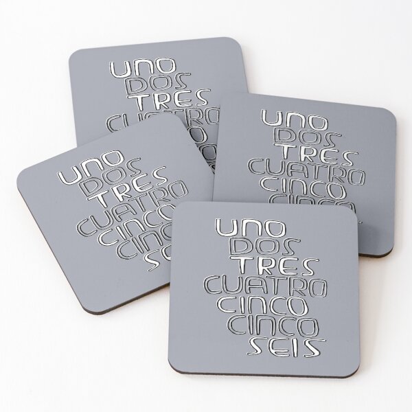 Item preview, uno dos tres cuatro cinco cinco seis designed and sold by badlydrawnbabe.