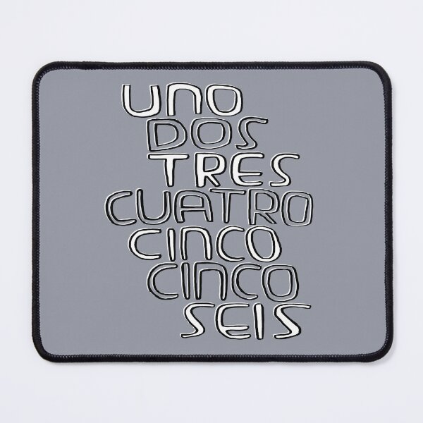 Item preview, uno dos tres cuatro cinco cinco seis designed and sold by badlydrawnbabe.