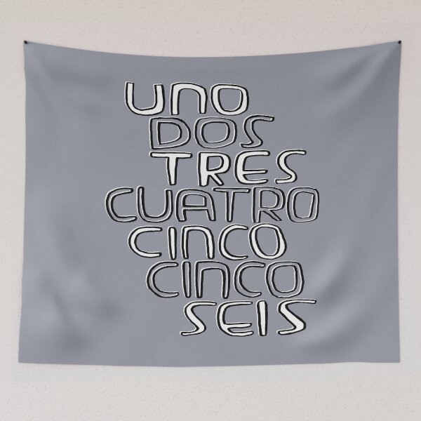 Item preview, uno dos tres cuatro cinco cinco seis designed and sold by badlydrawnbabe.