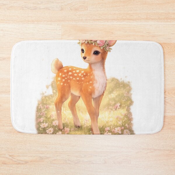 Item preview, Dreamy Baby Deer – Soft Pastel Woodland Art designed and sold by kimkosovo.