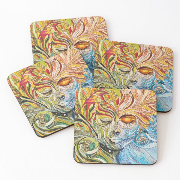 Item preview, Mother of All Seasons - Vibrant Powerful Women Art designed and sold by RavenFosterArt.