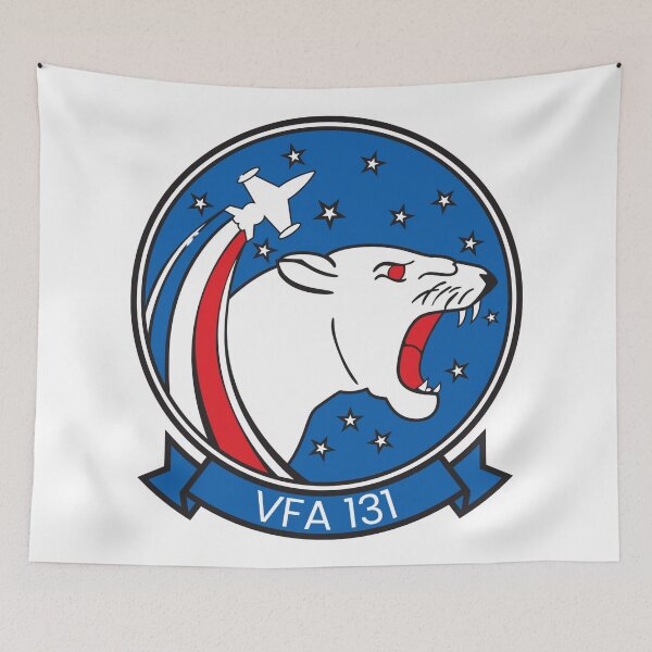 Item preview, VFA-131 Wildcats Strike Fighter Squadron Emblem designed and sold by CharlieDesings.
