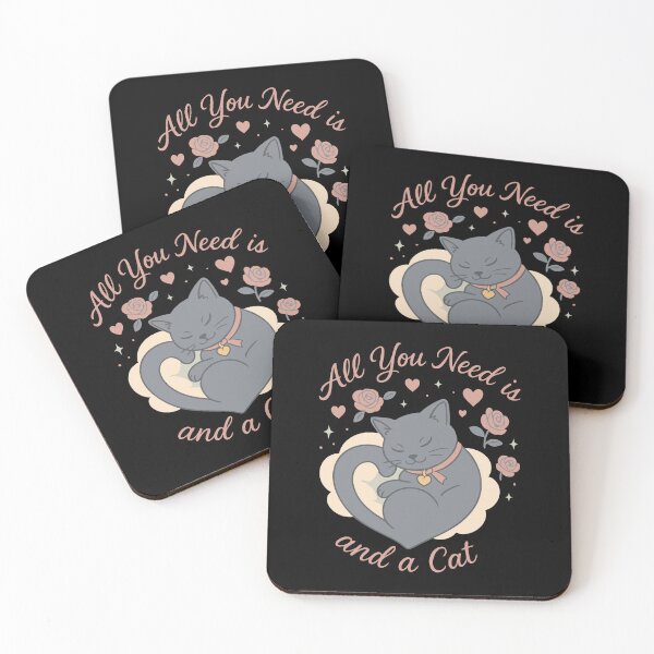 Item preview, All You Need Is Love and a Cat Cute Grey Cat Heart Shirt designed and sold by WhiskerlyGfx.
