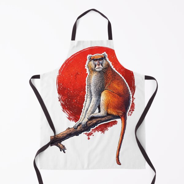 Item preview, Powerful Patas Monkey Illustration – Bold Wildlife Animal Art designed and sold by Bure-NS.