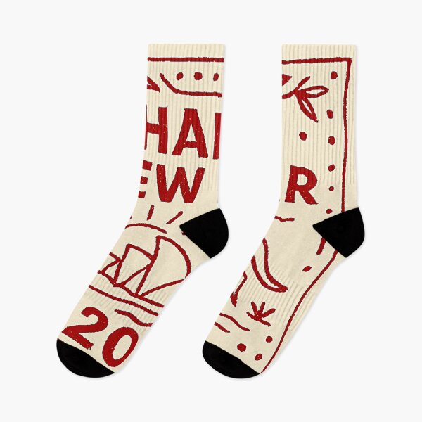 Item preview, Happy new year In Australia Style doodle  designed and sold by Helios Be. Lavsh.
