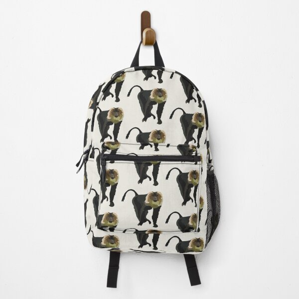 Item preview, L is for Lion Tailed Macaque, Lion-tailed Macaque | Primate & Wildlife Art Design designed and sold by PrettylittlepastelUk.
