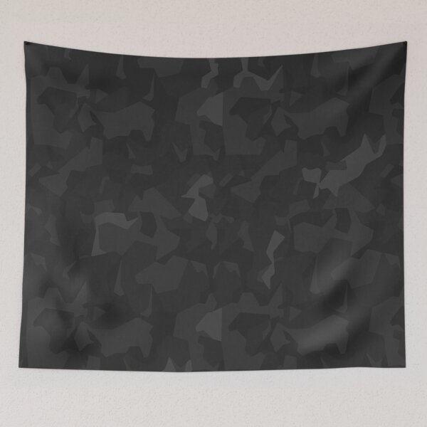 Item preview, Shadow Blackout Tactical Geometric Camouflage Pattern designed and sold by WAMTEES.