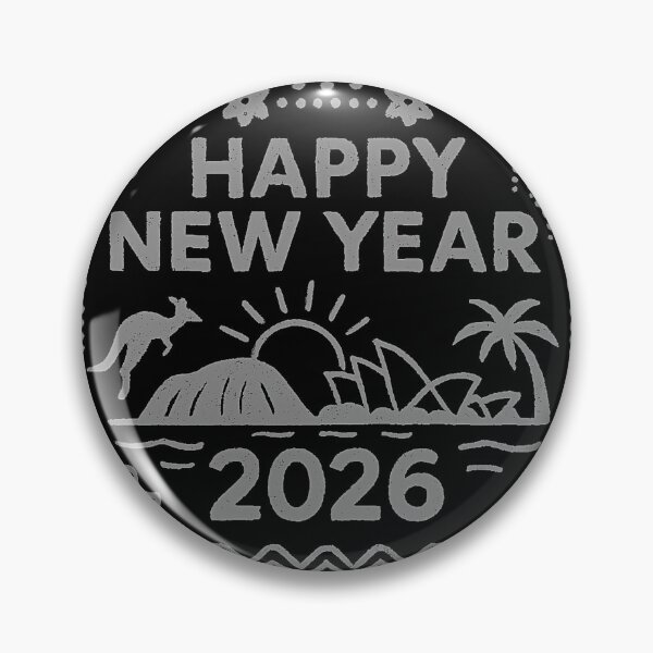Item preview, Happy new year In Australia Style doodle #1 designed and sold by Helios Be. Lavsh.