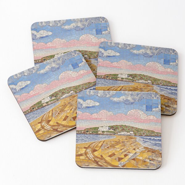 Item preview,  Burgh Island Azulejos(photography + AI) designed and sold by artsmeow.