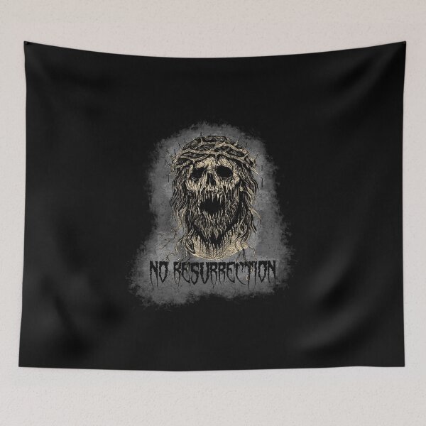 Item preview, No resurrection grey designed and sold by MADNEST.
