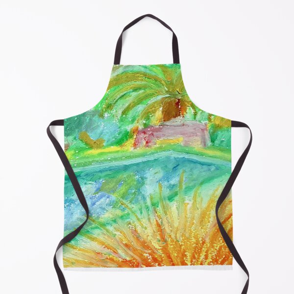 Item preview, pool. oil pastel designed and sold by Tereza Pilar Art.
