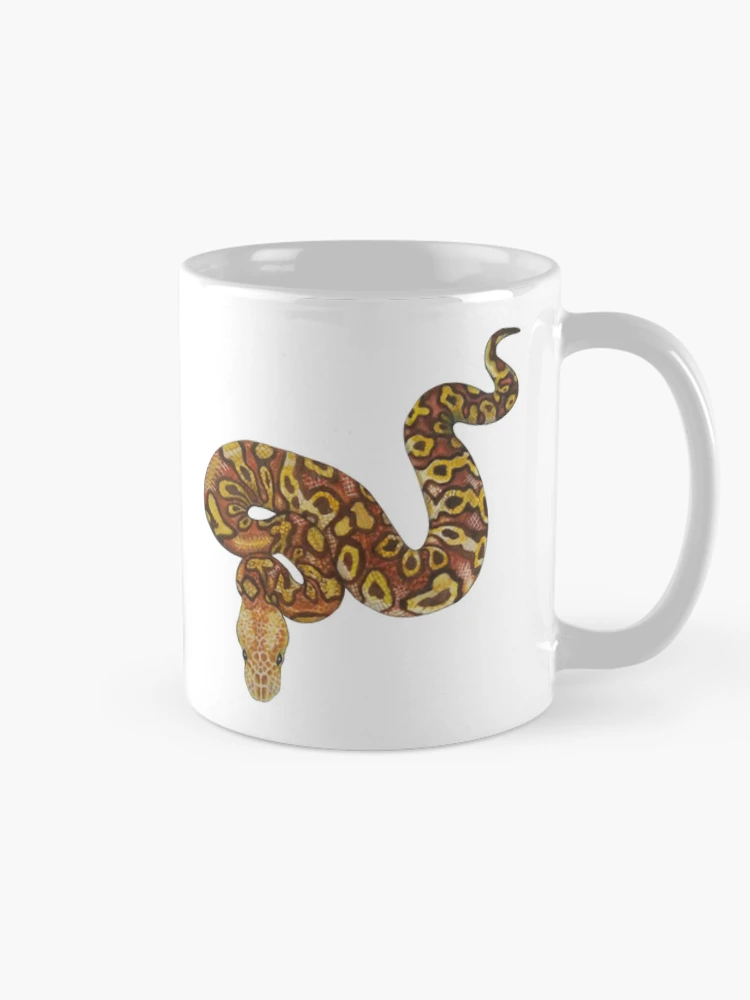 Thumbnail 3 of 6, Coffee Mug, Ball python (Python regius) designed and sold by Meowsome91.
