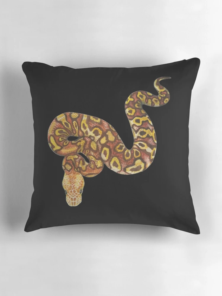 Thumbnail 3 of 4, Pillow, Ball python (Python regius) designed and sold by Meowsome91.