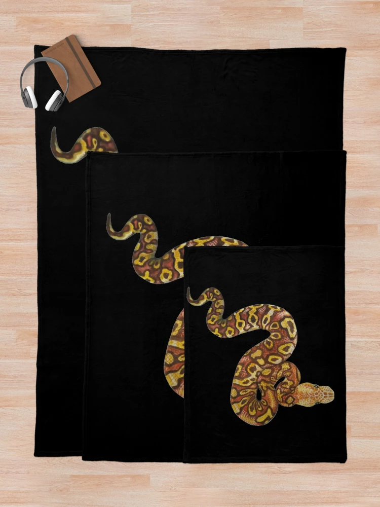 Thumbnail 5 of 6, Throw Blanket, Ball python (Python regius) designed and sold by Meowsome91.