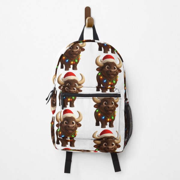 Item preview, Christmas Buffalo  designed and sold by Sillytoe.