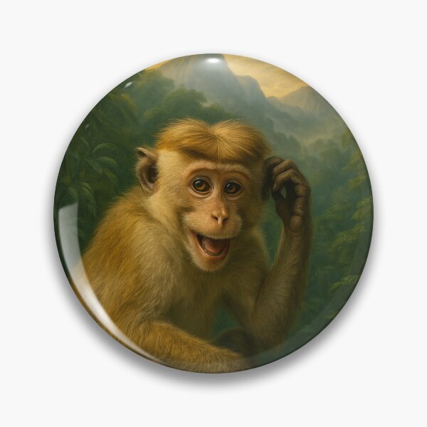 Item preview, Expressive Monkey – Renaissance & Photorealistic Style designed and sold by Ceylon Luxe Collections.