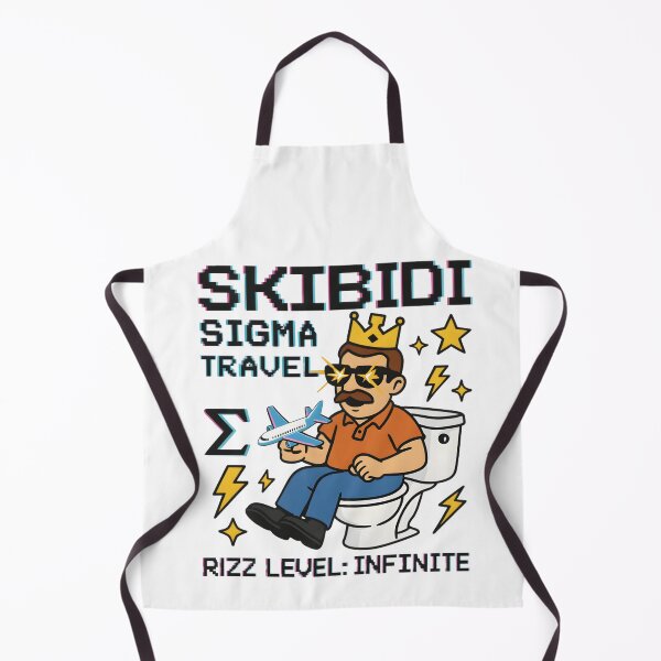Item preview, Skibidi Sigma Travel Rizz Meme designed and sold by AnnDesignStudio.