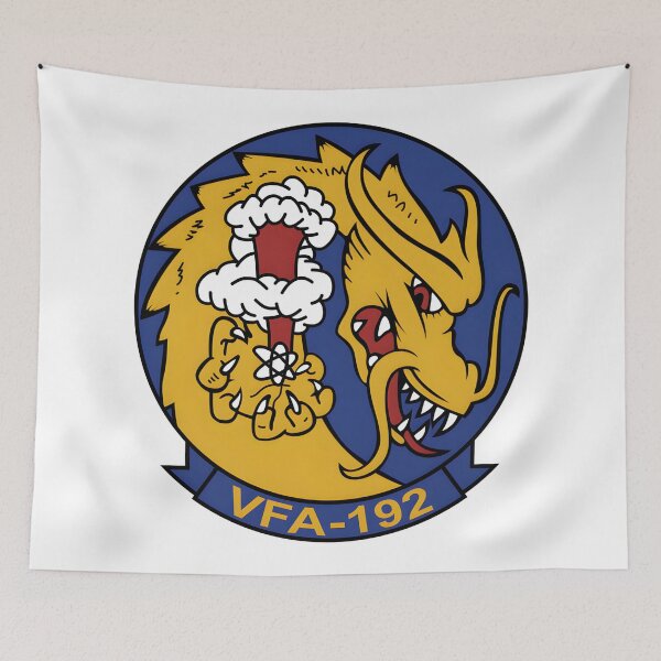 Item preview, VFA-192 Golden Dragons Strike Fighter Squadron Emblem designed and sold by CharlieDesings.