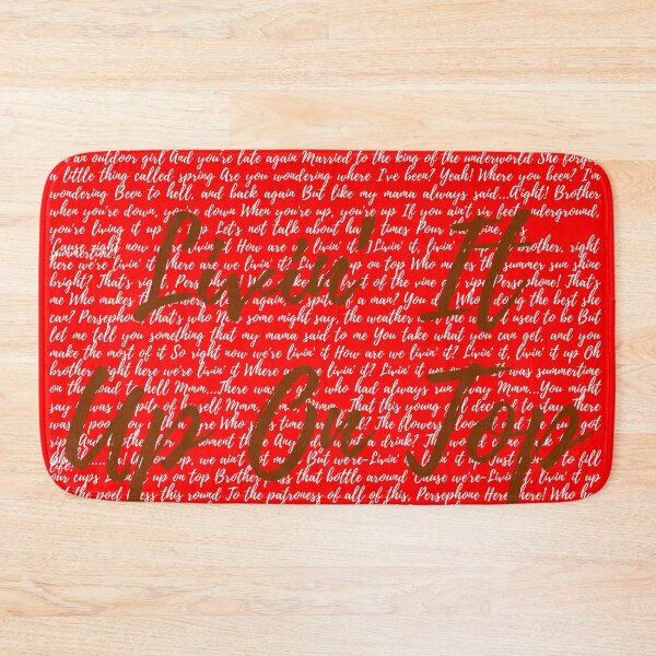 Item preview, Hadestown Lyrics designed and sold by broadwaygirl142.
