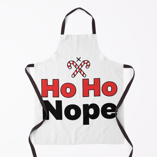 Item preview, Ho Ho Nope – Funny Sarcastic Christmas Quote designed and sold by NovaDoodle Art Studio.