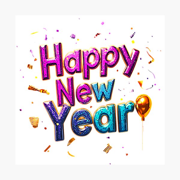 Item preview, HAPPY NEW YEAR designed and sold by Pabhas.