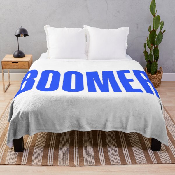 Item preview, Boomer, Blue Bold designed and sold by Memes N Lore .
