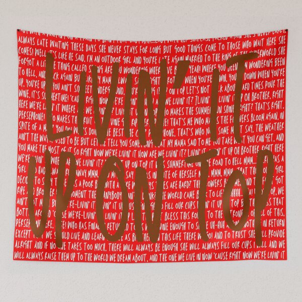 Artikelvorschau, Hadestown Lyrics entworfen und verkauft von broadwaygirl142.