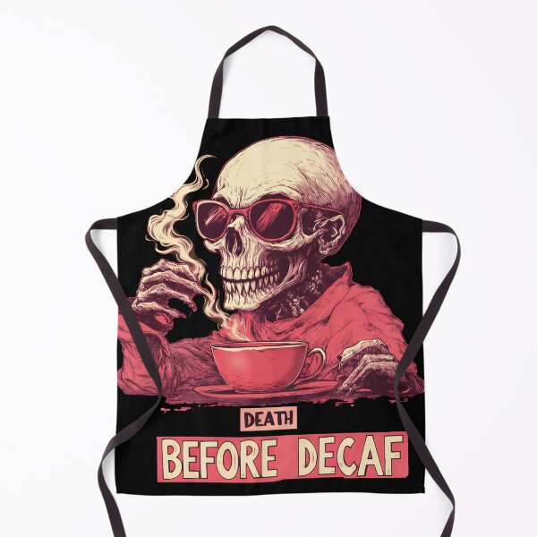 Item preview, Death Before Decaf designed and sold by TheDuckprints.