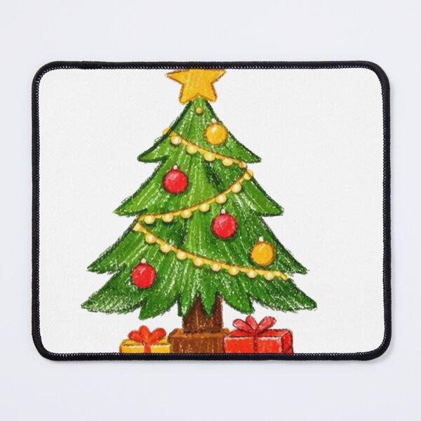 Item preview, Watercolor Christmas Tree Illustration Decor designed and sold by ShykShop.
