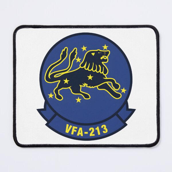 Item preview, VFA-213 Blacklions Strike Fighter Squadron Emblem designed and sold by CharlieDesings.